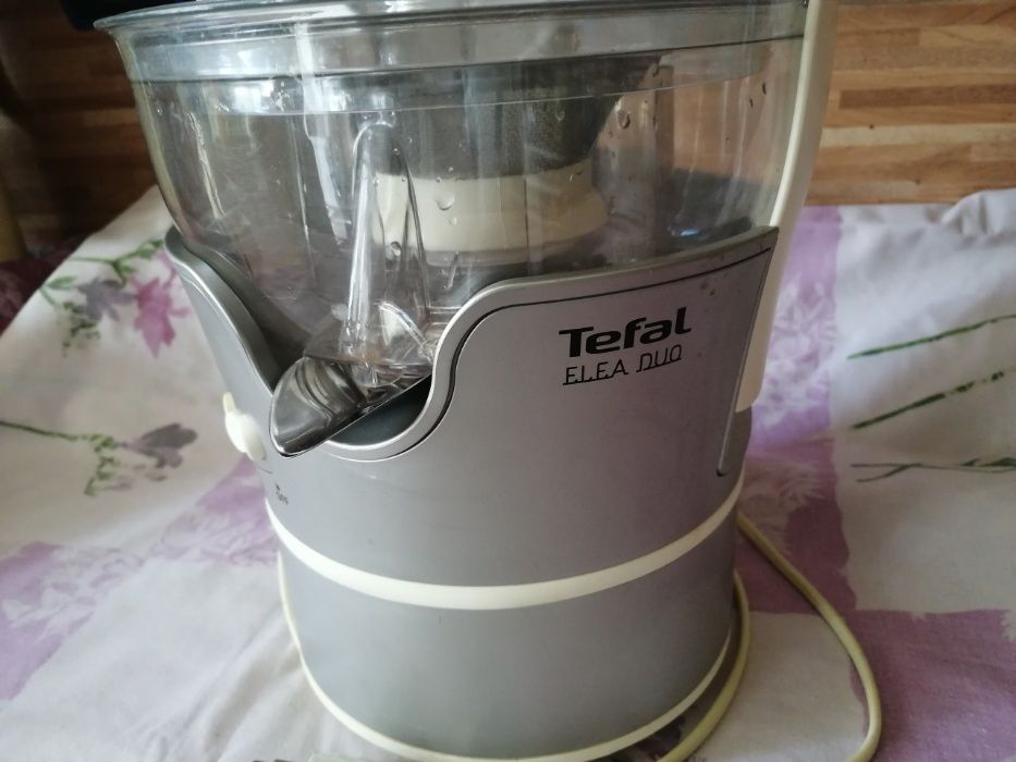 Соковыжималка TEFAL EleaDuo электро центробежная,универсальная.компакт