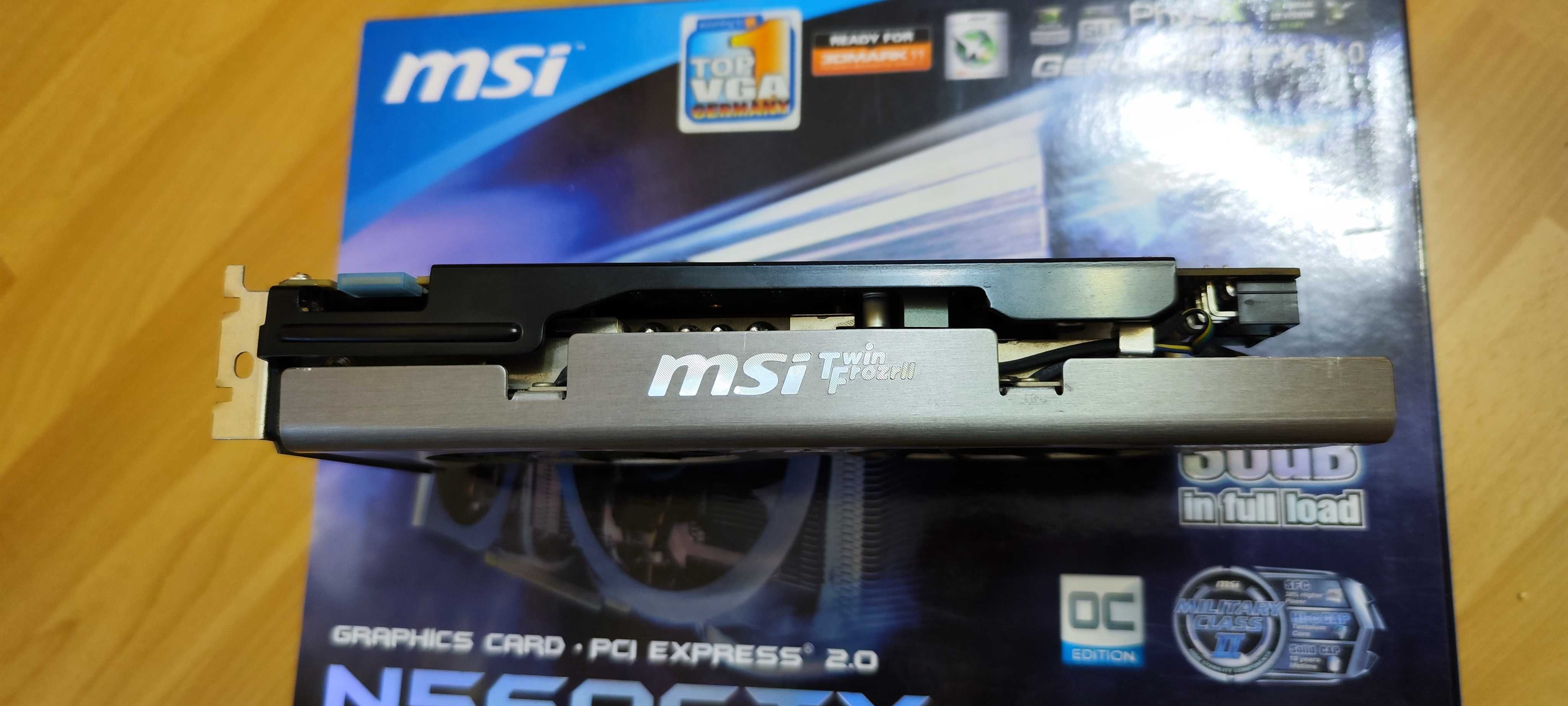 Nvidia GeForce MSI GTX560