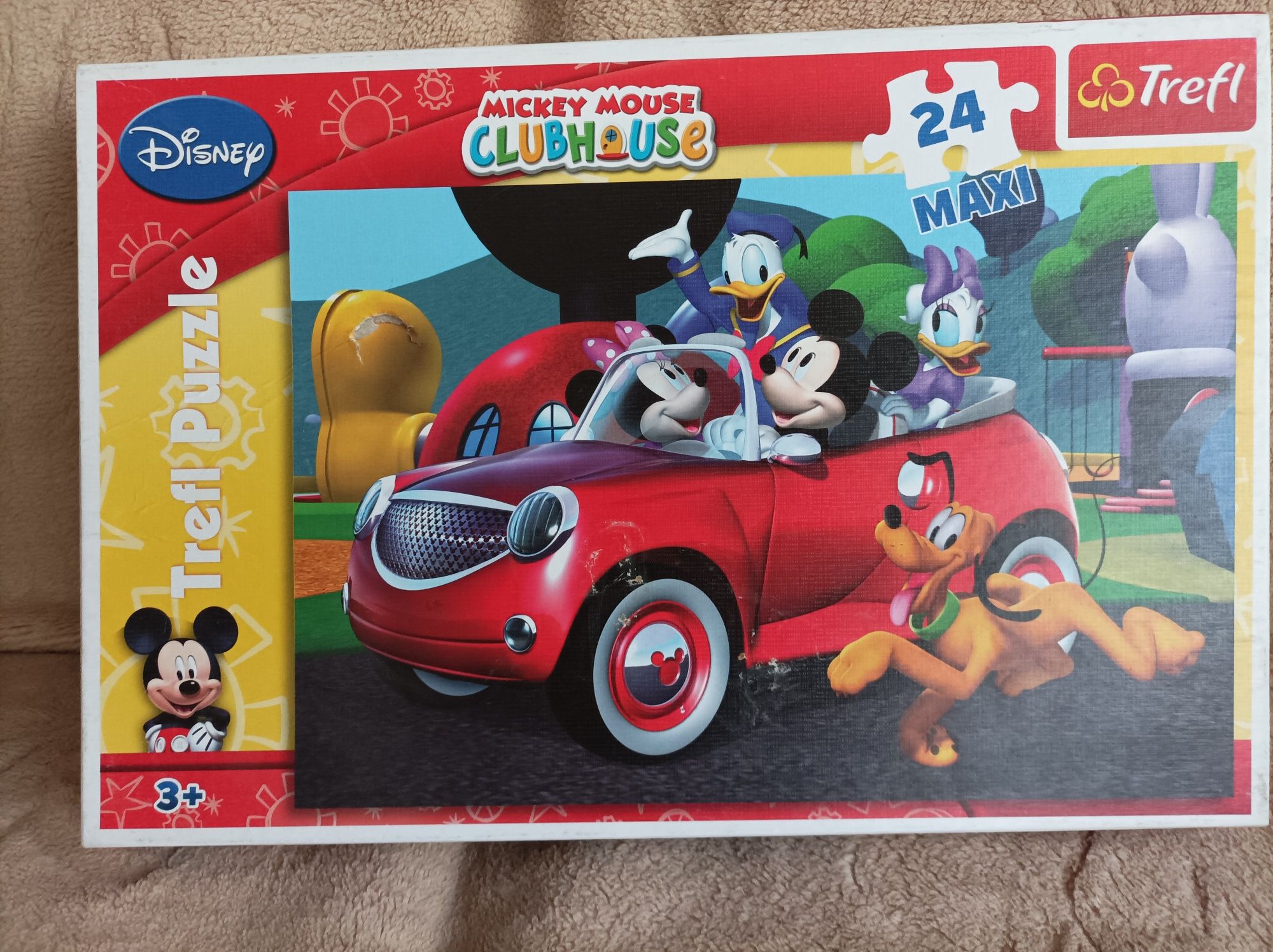 Puzzle Trefl 24 Maxi  Mickey Mouse i Jake Piraci