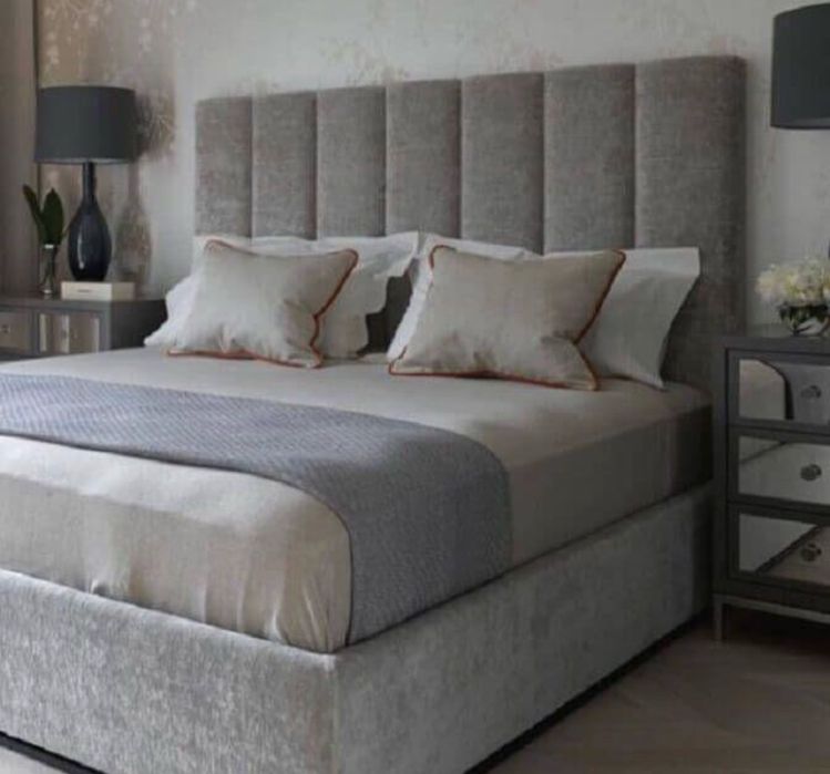 cama estofada à medida- escolha a cor e o tamanho