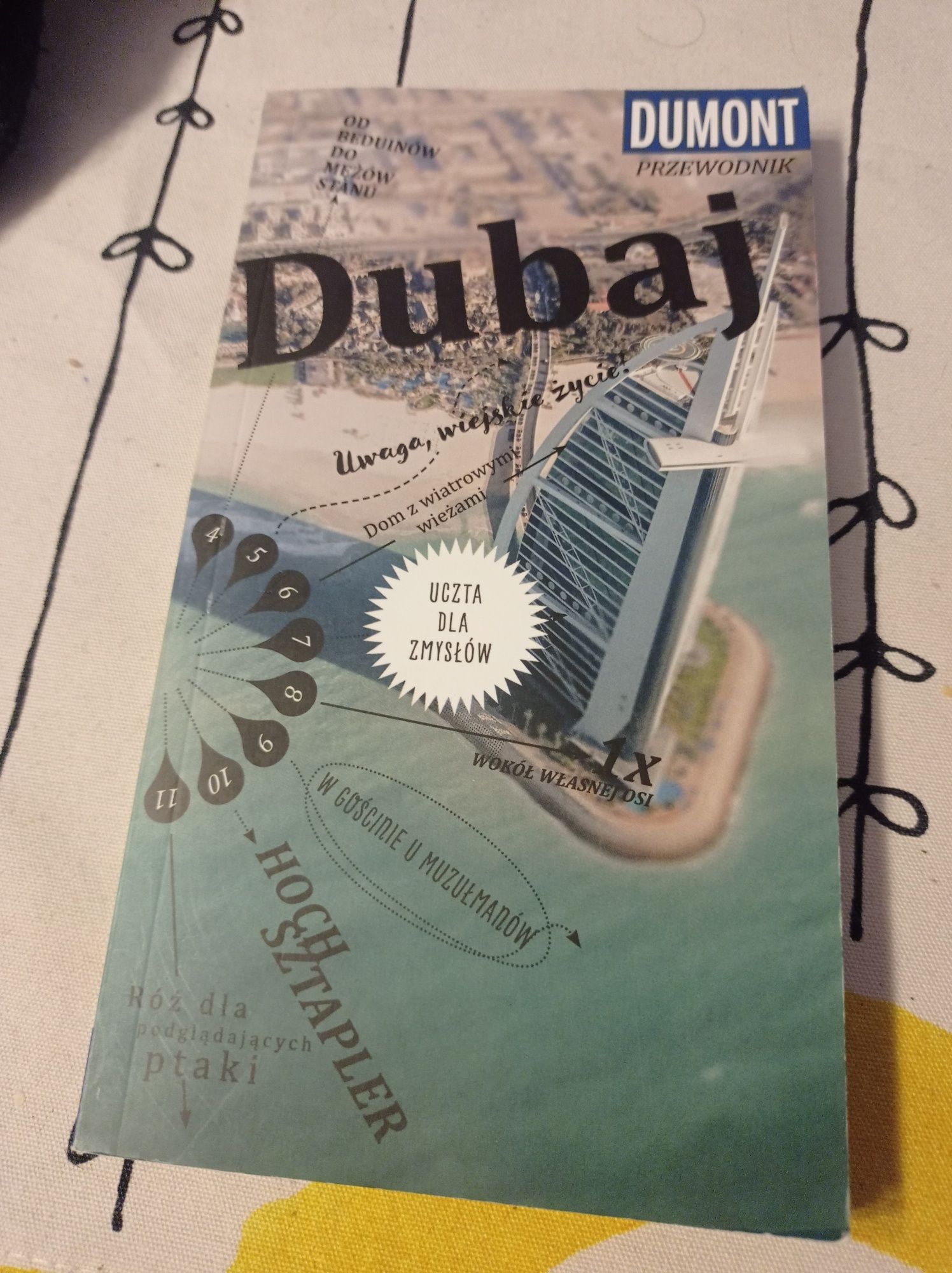 Przewodnik Dubaj z mapa- nowy