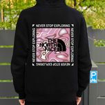 Чорне Худи | The North Face PinkBox | ТНФ Кофта | BIG Лог |  S M L XL