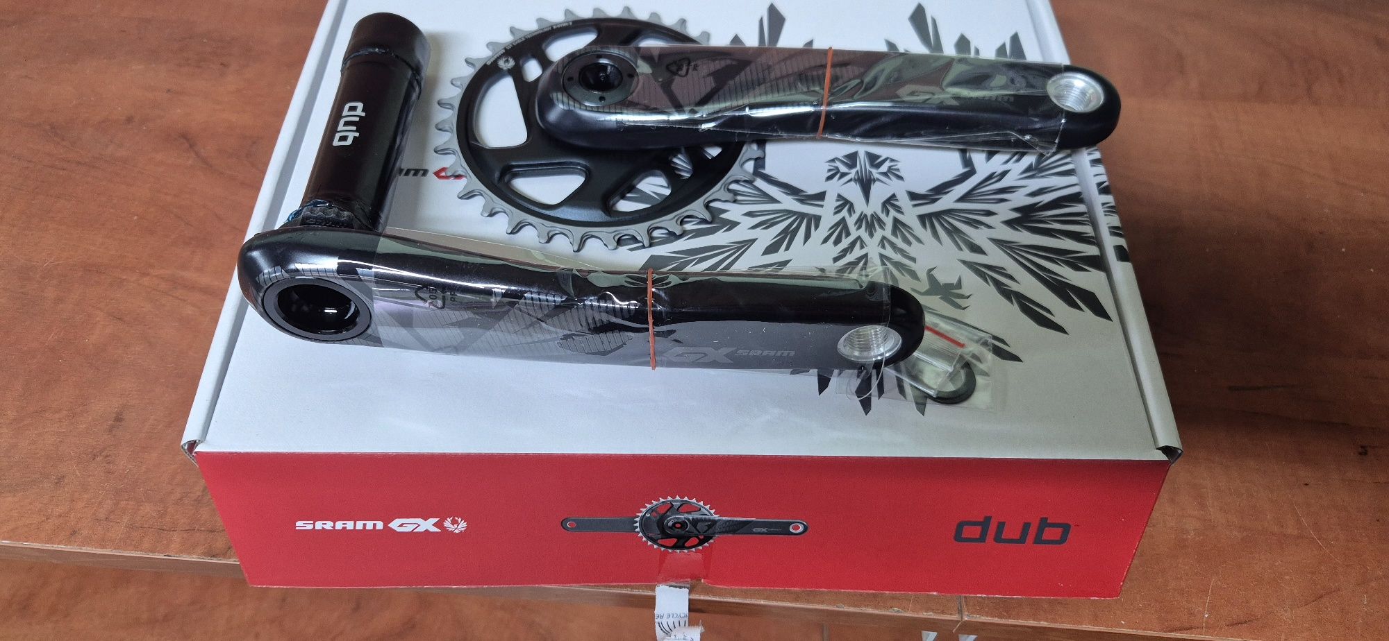 mechanizm korbowy SRAM AM FC GX1 C Eagle 8 DUB 175 LUNAR 32 pakiet