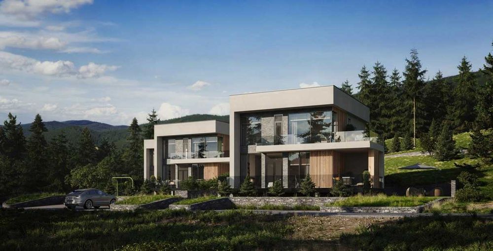 Власний будинок в Карпатах, Яремче. З стильним інтер'єром, готовий.