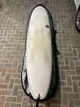 Prancha de surf NSP Elements 8" c/ capa e leash
