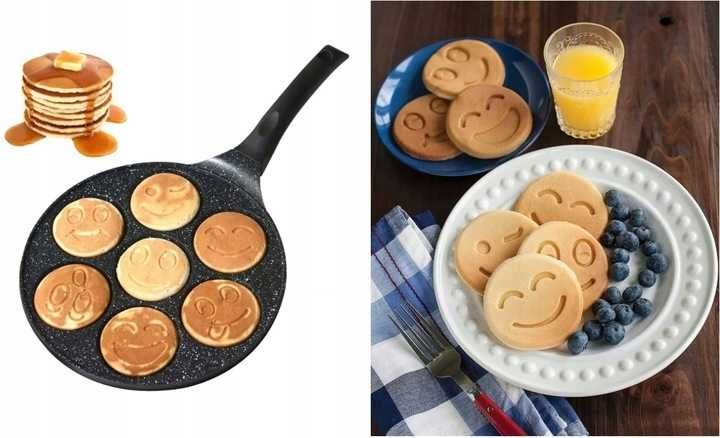 Patelnia pancakes do naleśników, jajek NA INDUKCJE! ciężka, EliteHoff