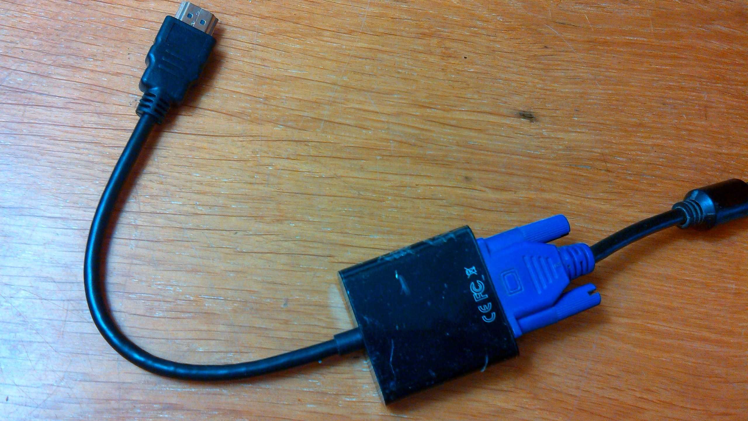 Переходник HDMI to VGA/Конвертер HDMI на VGA