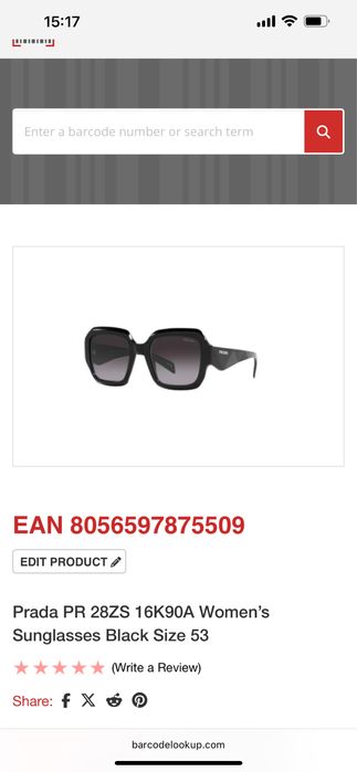 очки Prada ( оригинал )