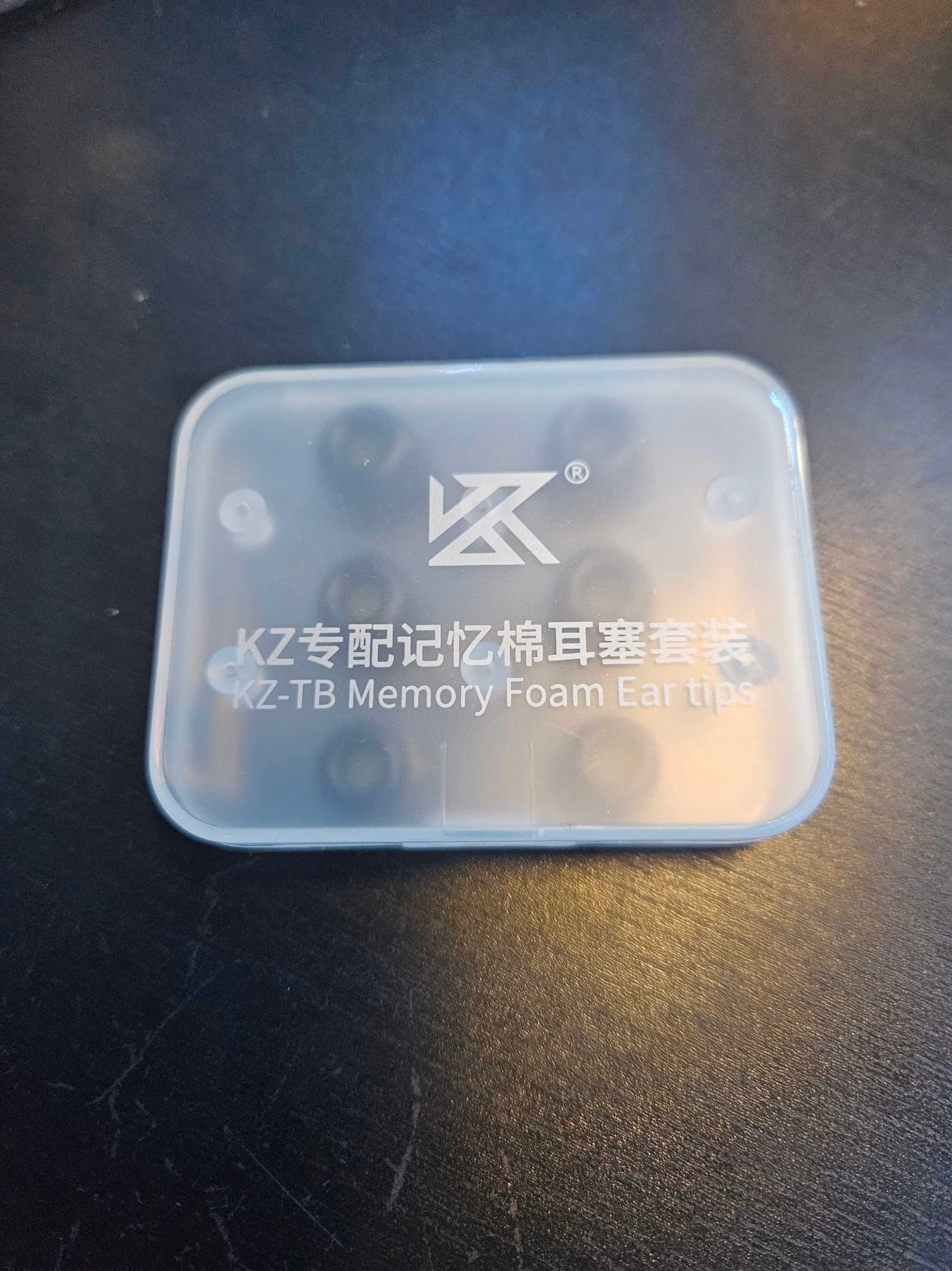 Pontas para fones KZ de memory foam