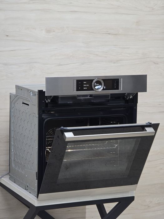 Духовка + Пароварка Bosch 8 series 2в1  60/60 Хороший стан
