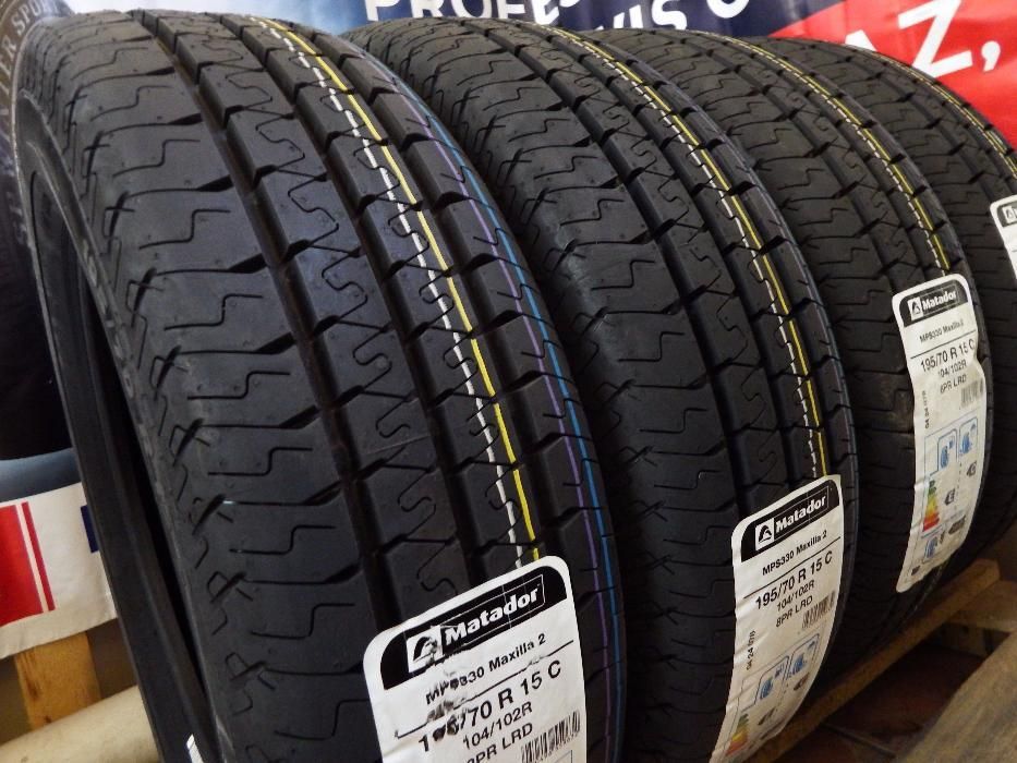 Nowe opony DOSTAWCZE 195/70 R 15C Cena brutto! MONTAŻ GRATIS!!