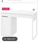 Biurko Micke 105cm ikea Outlet nowe