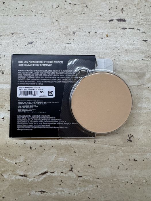 Пудра Inglot satin 55