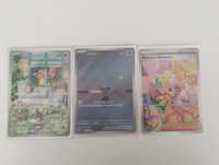 3 karty Pokemon dla graczy