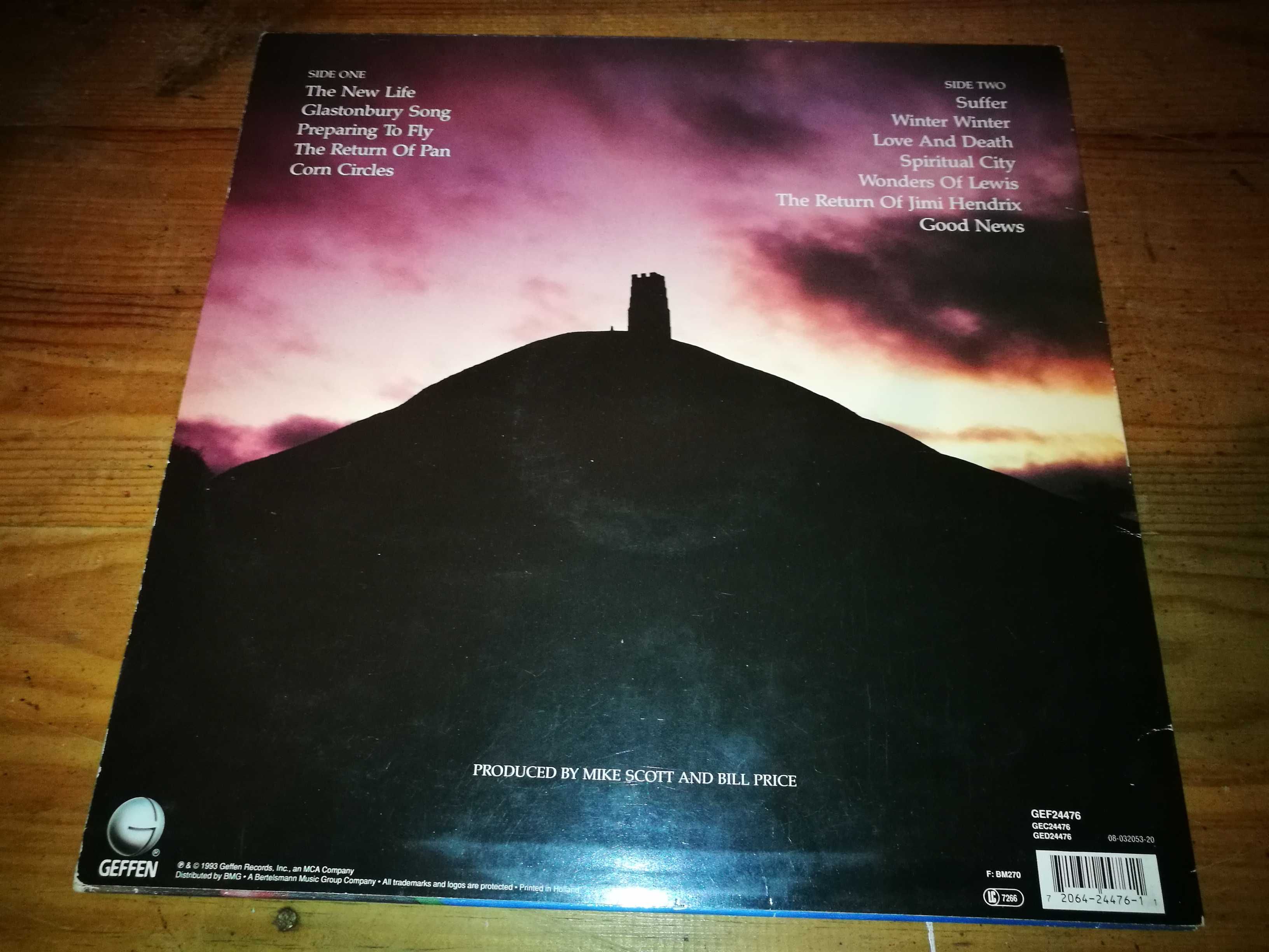 THE WATERBOYS - Dream Harder (Ed Europeia - 1993)	LP