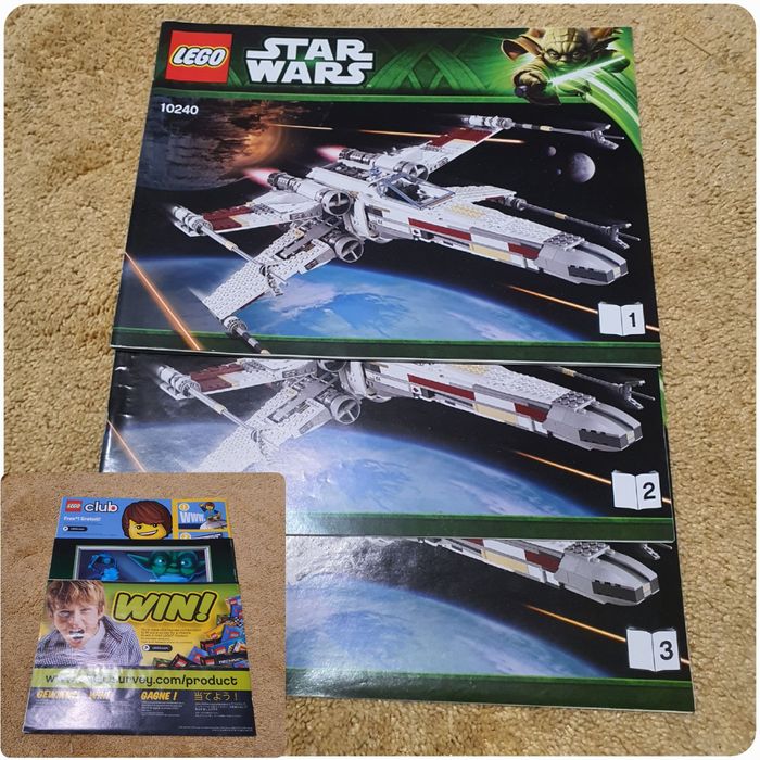 Lego Star Wars 10240 UCS X-wing Fighter Red Five z instrukcją