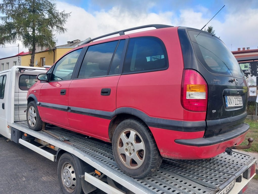 Opel zafira a 1.6 1.8 masła błotnik drzwi klapa lampa szyba skrzynia