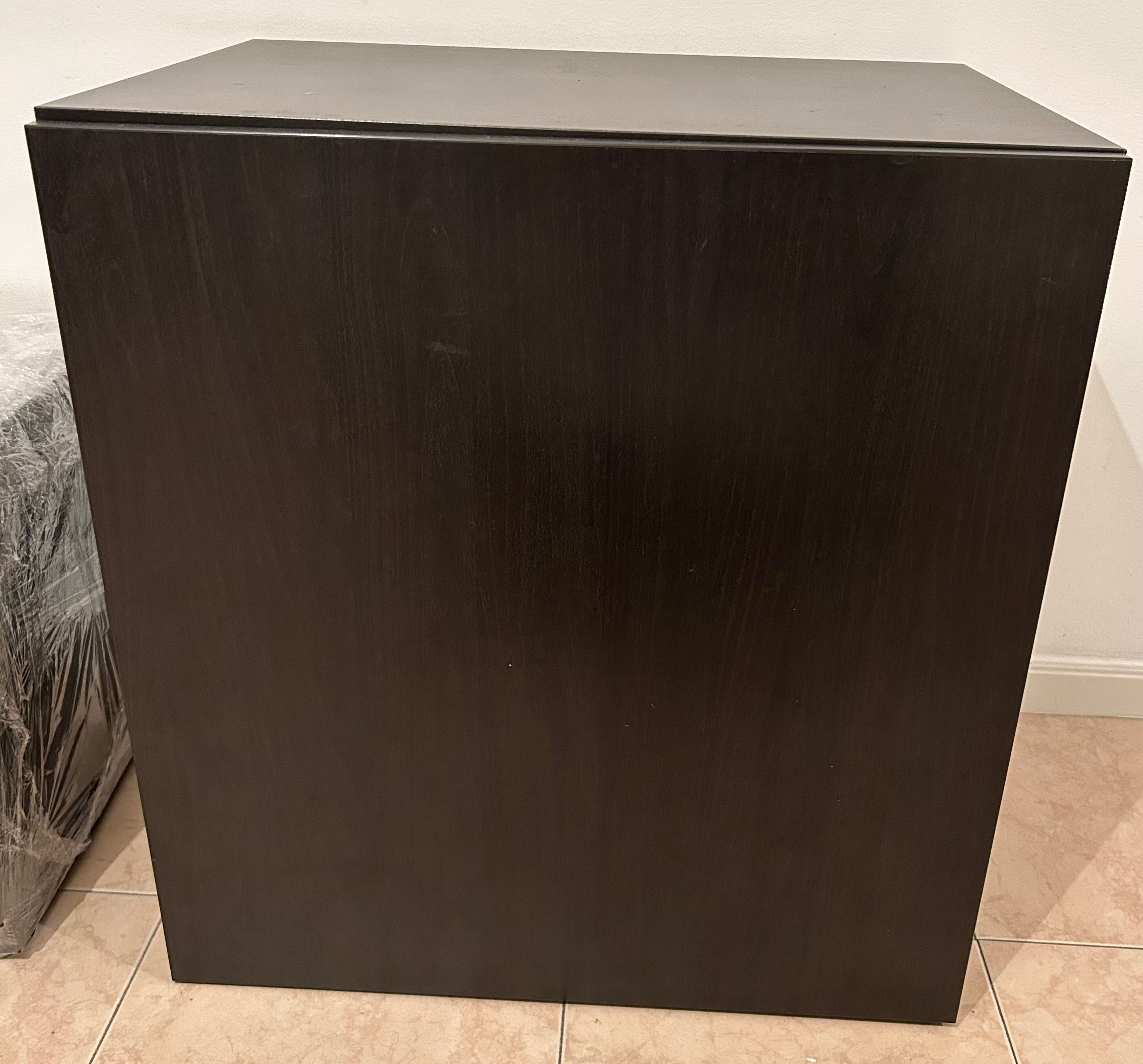 Conjunto 3 Móveis castanho escuro como novo