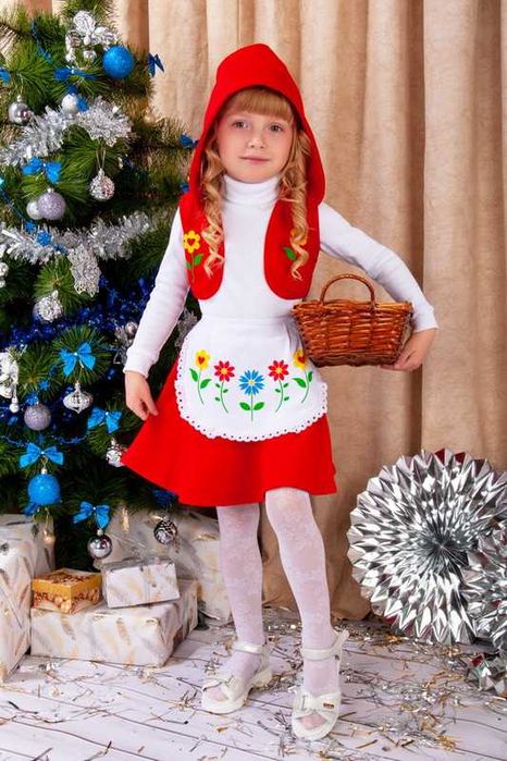 Карнавальний костюм "Червона Шапочка" р.98