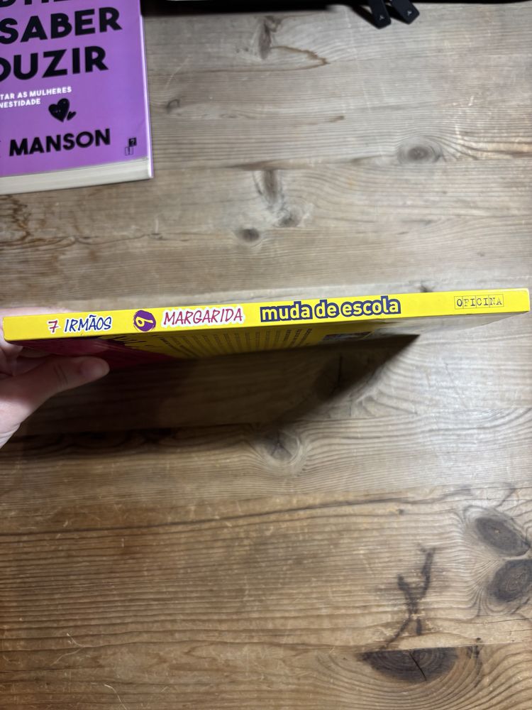 Coleção 7 irmãos, livro “Margarida muda de escola”