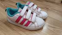 Buty sportowe na rzepy adidas dla dziewczynki r.28