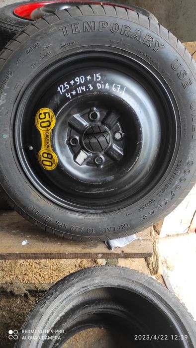 Докатка 4/114.3/15 DIA 67.1 mazda Mitsubishi hundai. Kia