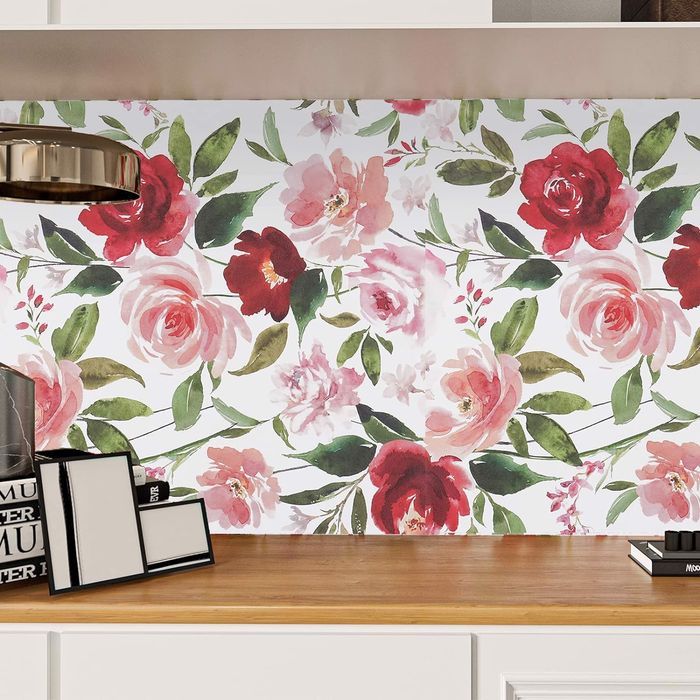 tapeta naklejka ścienna ochronna 45×900cm kwiaty