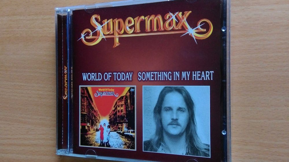 Supermax "World Of Today"-1977 + "Something In My Heart"-1986 -CD-MAX.