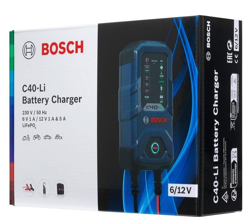 Зарядний пристрій Bosch C40-Li 6/12V
