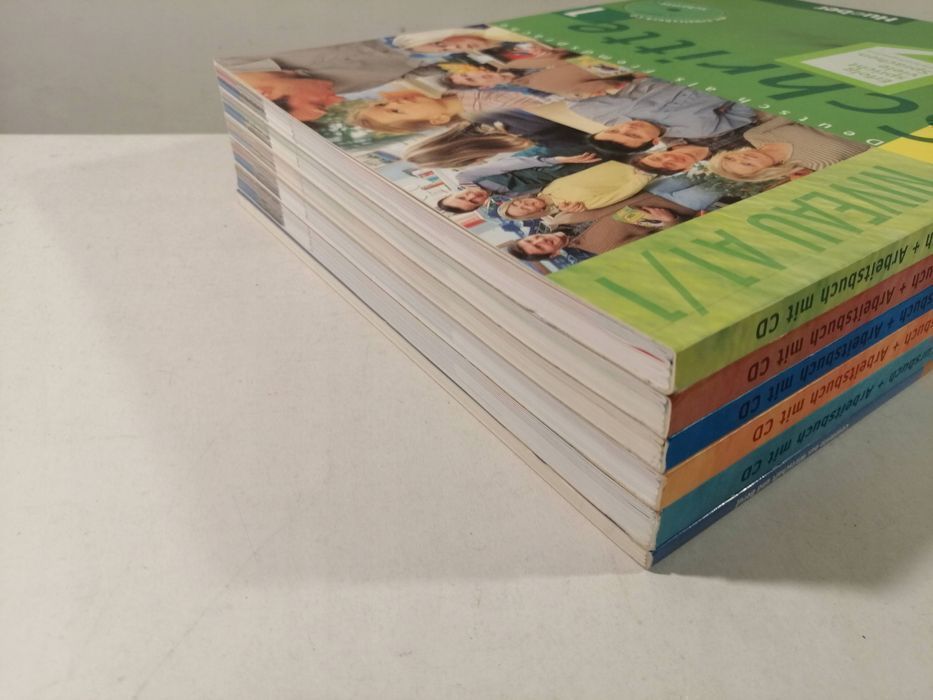 6x Deutsch als Fremdsprache Niveau kurs 1-5 Schrit