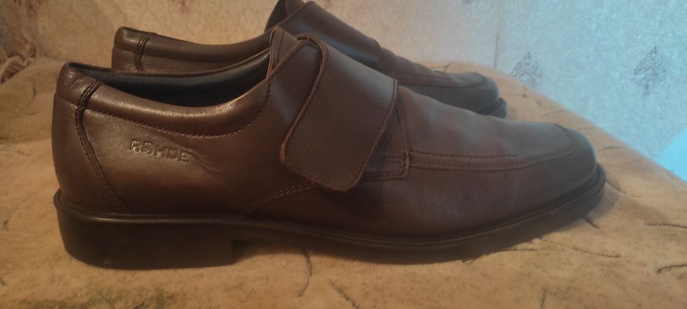 Мужские кожаные туфли ROHDE большого размера.