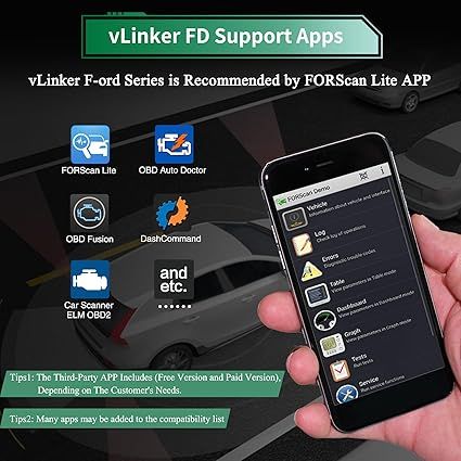 Vlinker Fd Bluetooth – Profesjonalny Czytnik Kodów Obd2 Do Forscan