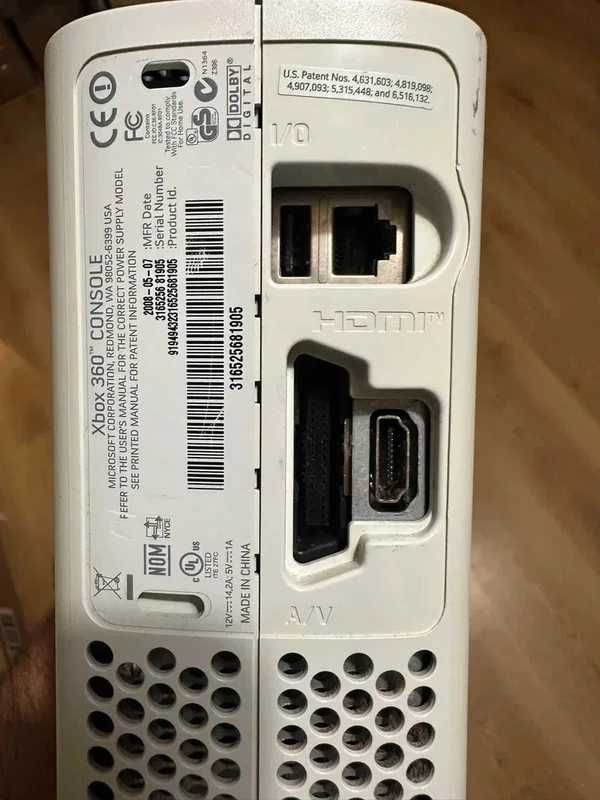 Xbox 360 FAT Arcade (Falcon)