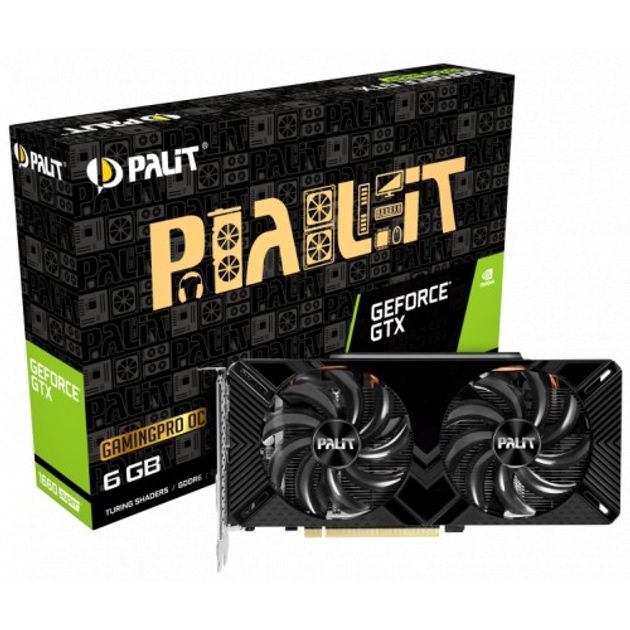 Відеокарти Palit GeForce GTX 1660 Super 6GB