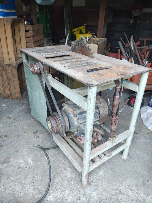 Pilarka stołowa- krajzega i heblarka grubościówka w jednym