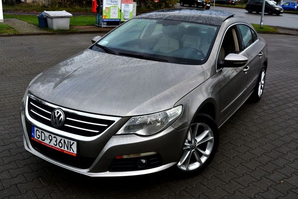 Volkswagen CC Nawigacja, Skóry, Panorama, Automat, Kamera Cofania