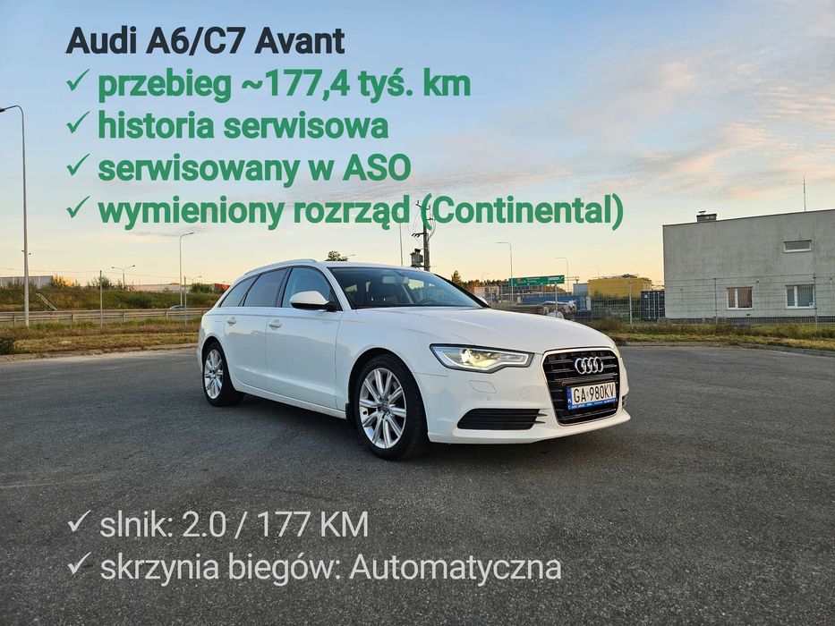 Audi A6 Avant / C7 | Automat | Wymieniony rozrząd | Bezwypadkowy