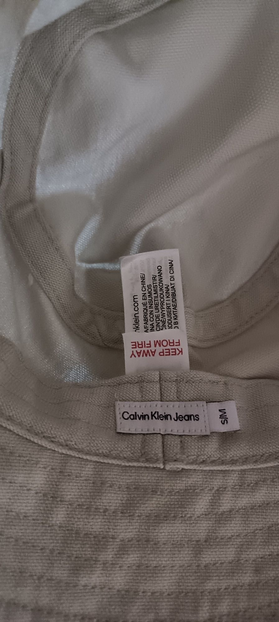 Chapéu Calvin Klein tamanho S/M
