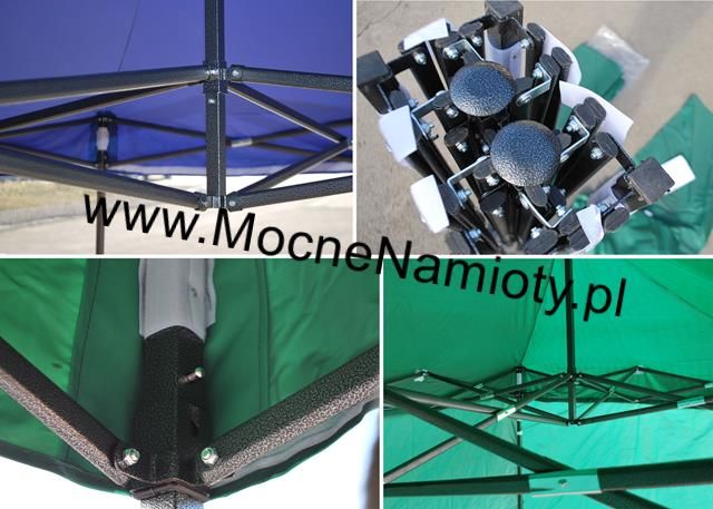 Namiot MOCNY Handlowy 3x3 27kg Pawilon Expresowy Targowy 3x2 3x4,5 3x6