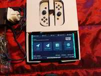 Konsola Nintendo oled Hwfly karta 256 gb