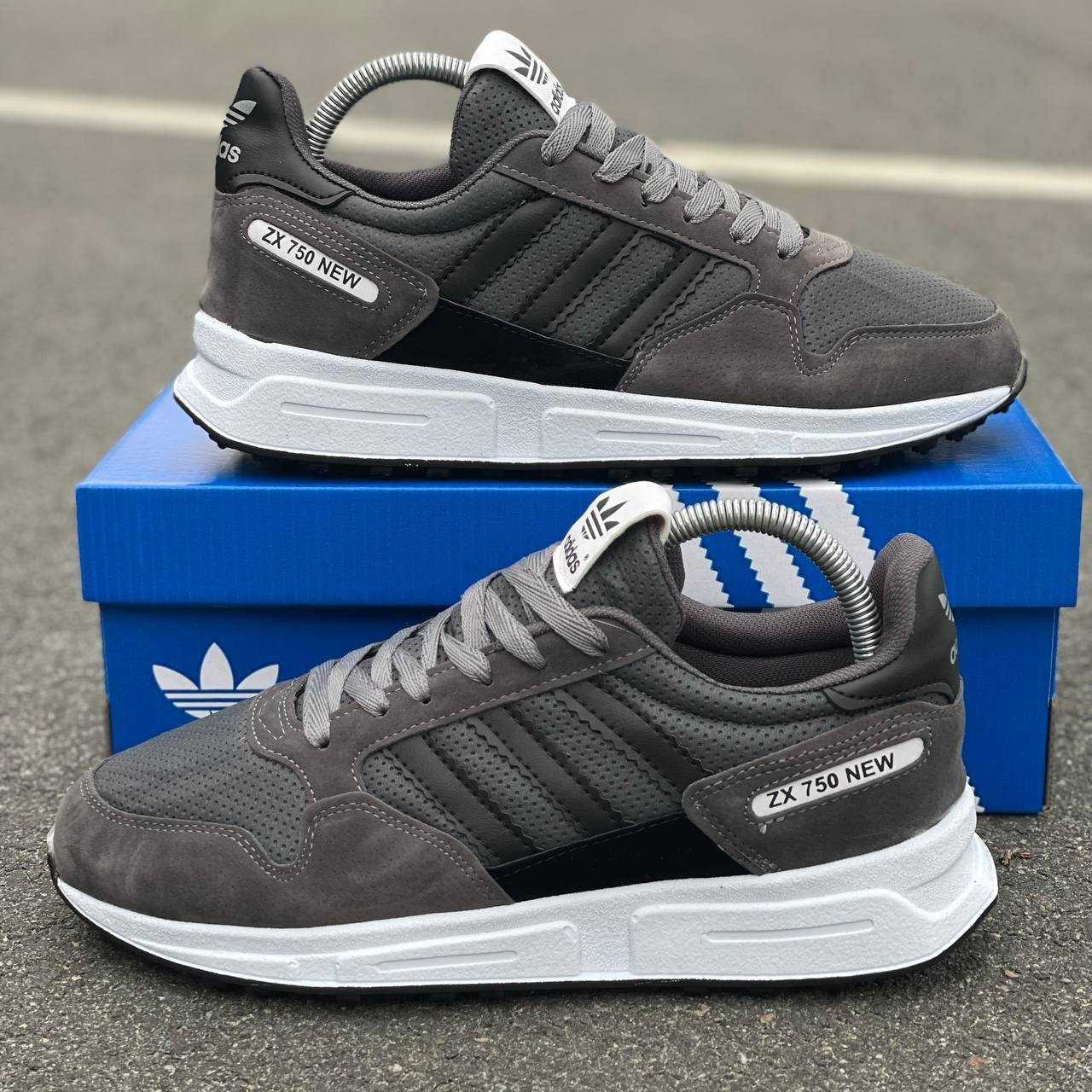 Кросівки чоловічі демісезон Adidas ZX 750 Gray Розмір: 40,41