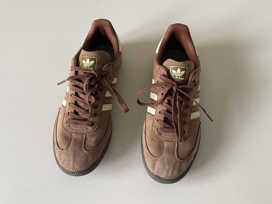 Adidas Samba Og Luxe Preloved Brown замшеві кросівки р. 42 оригінал