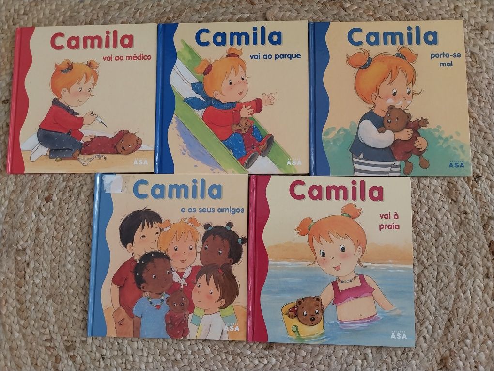 Livros Doutora Brinquedos, Docinho de morango e Camila