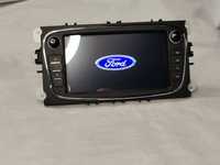Rádio ANDROID ford C-MAX S-MAX Galaxy PRETO • GPS BLUETOOTH + câmara