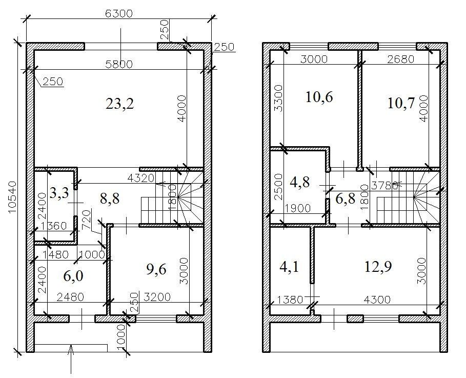 Продаж таунхаусів Рованці 107 кв.м