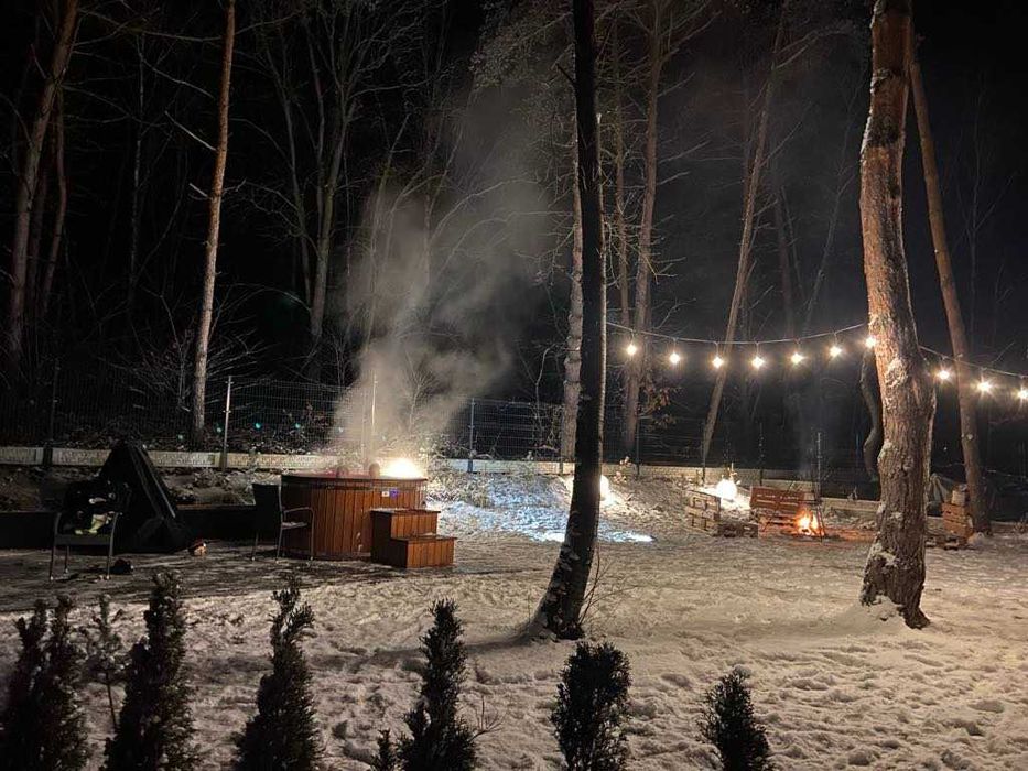 Domek po lasem. Nowa stodoła do wynajęcia w Ożannie woj. podkarpackie