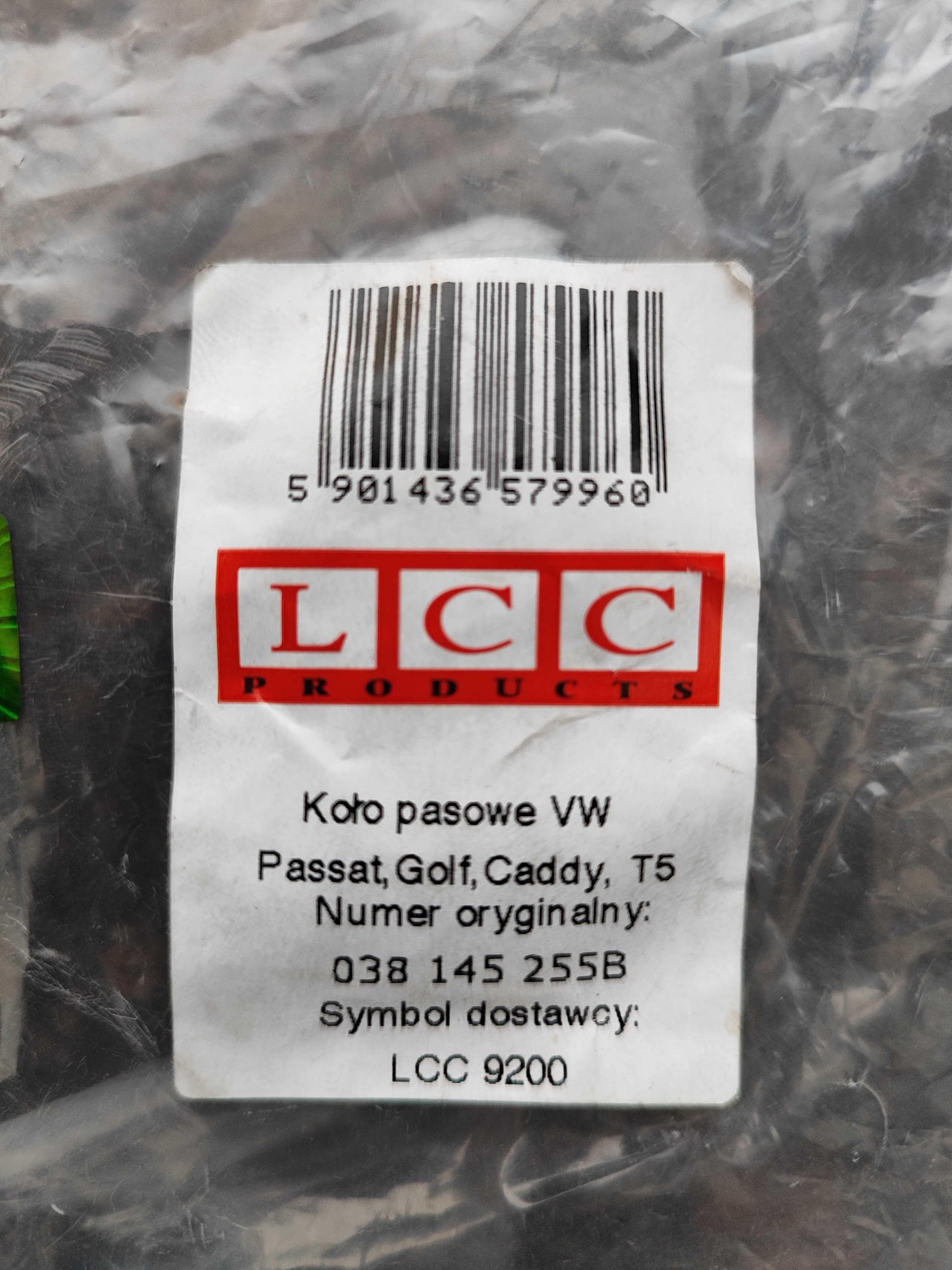 Koło pasowe pompy wspomagania AKUSAN LCC 9200 1.9 TDI