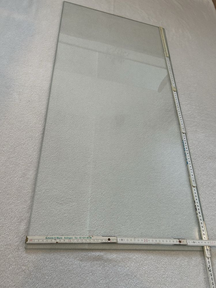 Szyba hartowana przed kominek 100X50