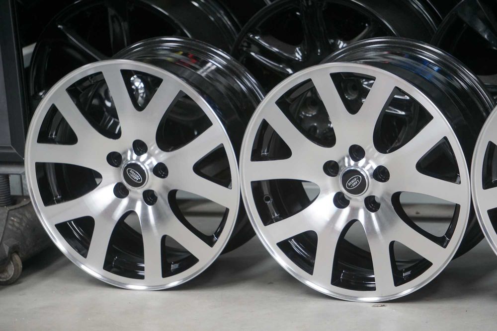 Alufelgi Land Rover 5x120 9Jx19 et53 cb72,6mm oryginal cnc bikolor