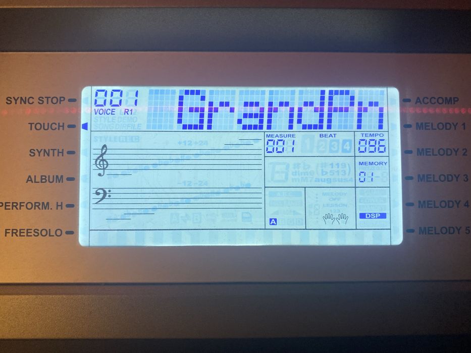 Keyboard MEDELI AW830 + stojak